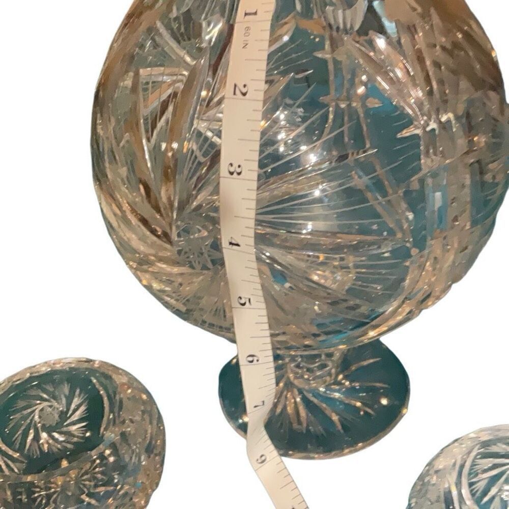 Crystal Rose Bowl Set - Picture 2 of 15